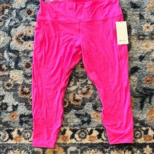 Lululemon Athletica Vibrant Pink Leggings